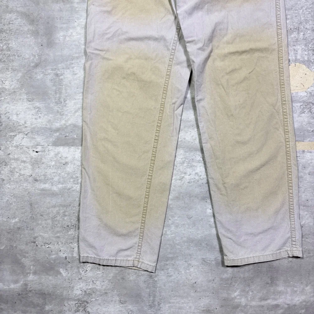Vintage Banana Republic Safari & Travel Fatigue Pants Khaki Cotton 33x34